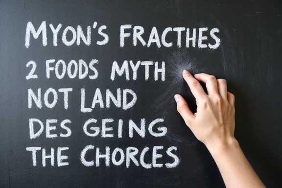 Mity żywieniowe – co jest prawdą, a co fałszem?